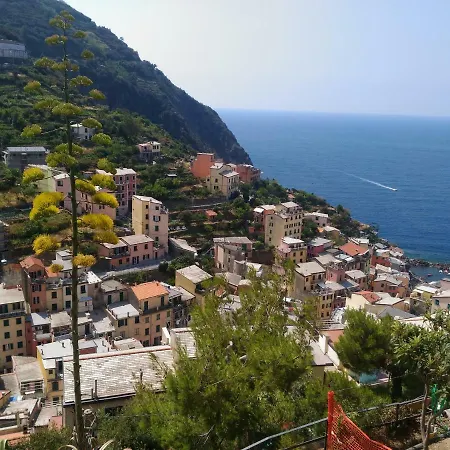 Apartment Cinque Terre D'amare Sea View Big For Travel Lovers Riomaggiore