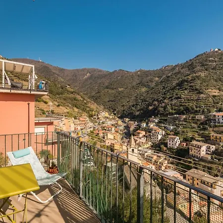 Cinque Terre D'amare Sea View Big For Travel Lovers Apartment
