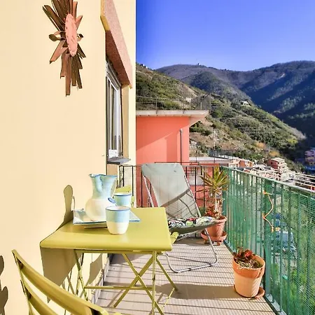 Apartment Cinque Terre D'amare Sea View Big For Travel Lovers